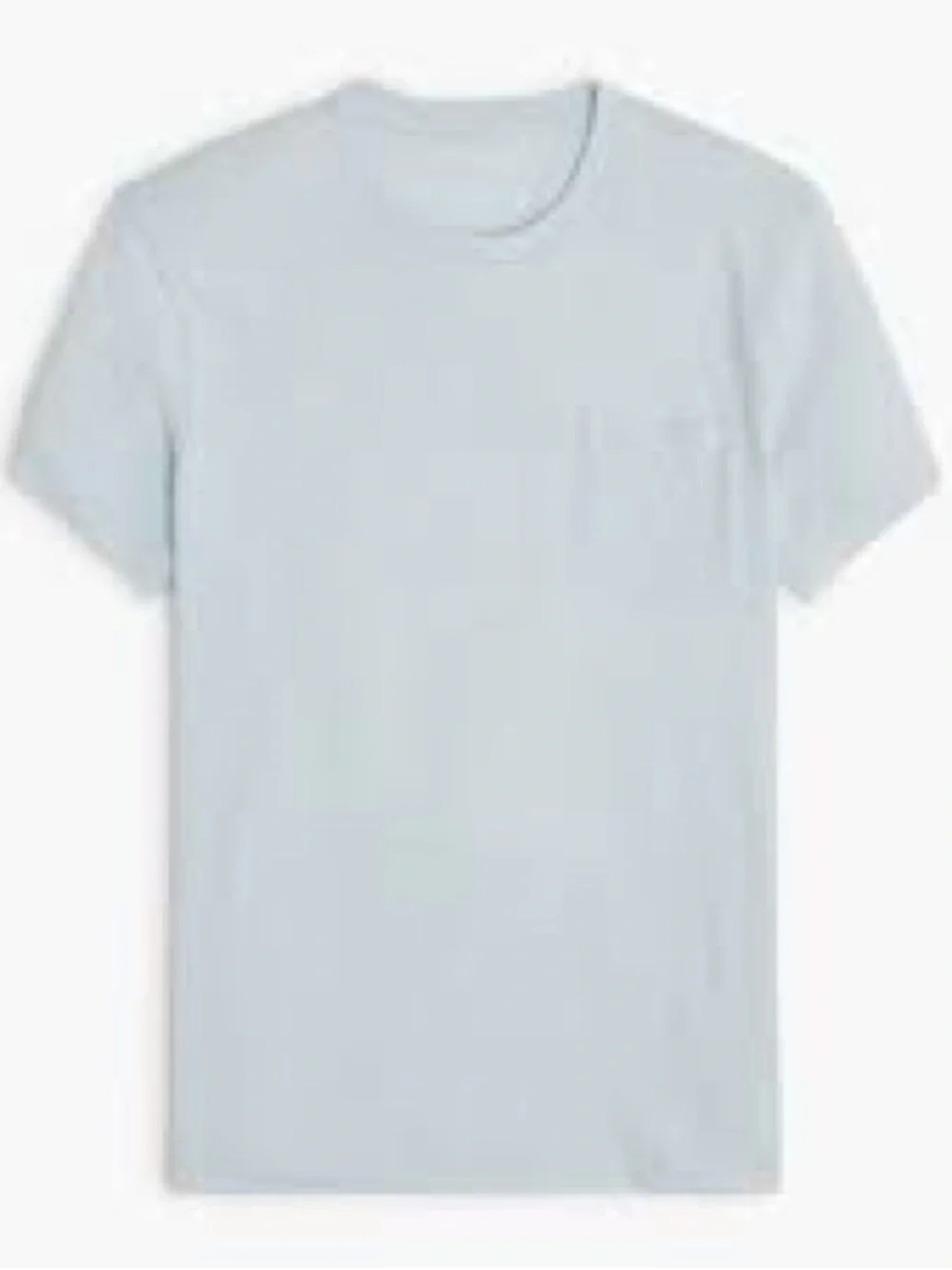 J. Crew Light Blue Pocket Crewneck T-Shirt